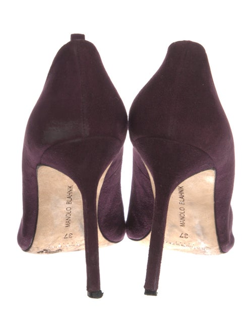 Manolo Blahnik Suede Pumps