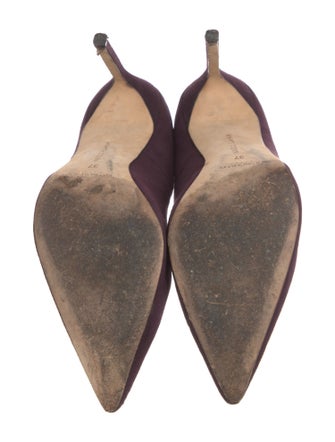Manolo Blahnik Suede Pumps