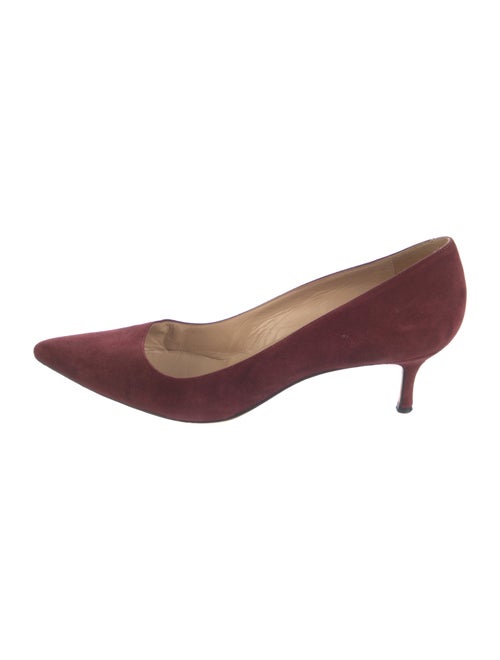 Manolo Blahnik Suede Pumps