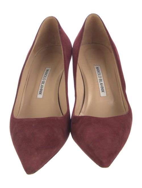 Manolo Blahnik Suede Pumps