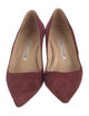 Manolo Blahnik Suede Pumps