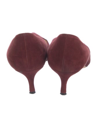 Manolo Blahnik Suede Pumps