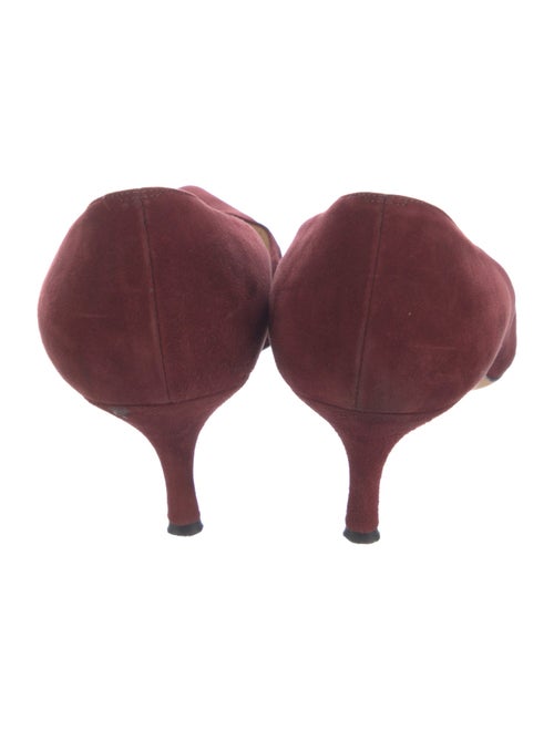 Manolo Blahnik Suede Pumps