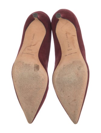 Manolo Blahnik Suede Pumps