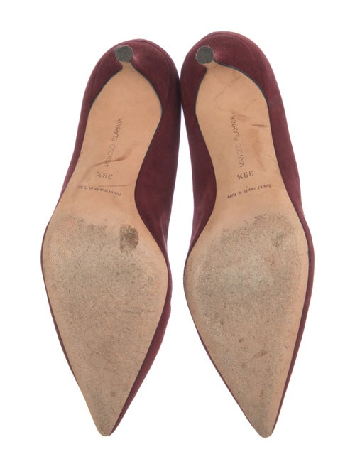 Manolo Blahnik Suede Pumps