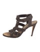 Manolo Blahnik Leather Gladiator Sandals
