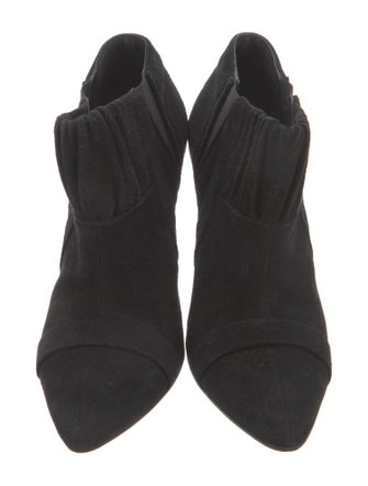 Manolo Blahnik Suede Mules