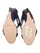 Manolo Blahnik Leather Slides