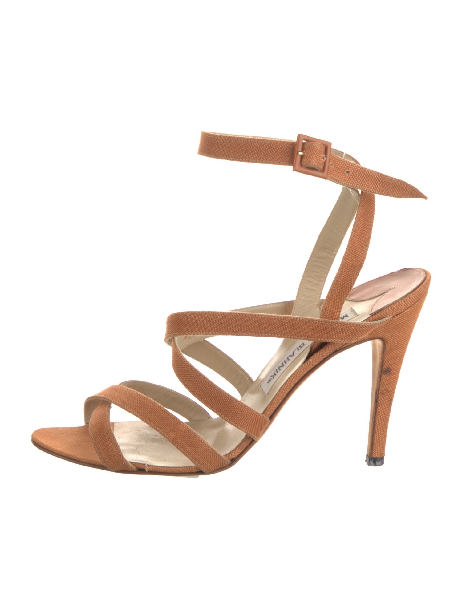 Manolo Blahnik Leather Sandals