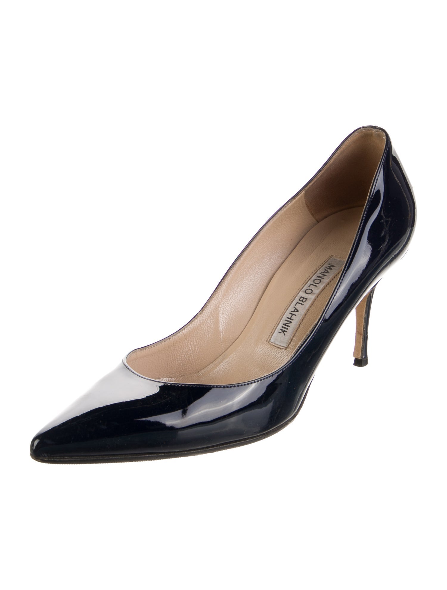 Manolo Blahnik Patent Leather Pumps