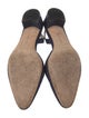 Manolo Blahnik Aspro Suede Slingback Flats