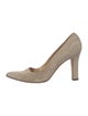 Manolo Blahnik Suede Pumps