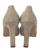 Manolo Blahnik Suede Pumps