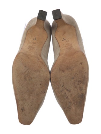 Manolo Blahnik Suede Pumps