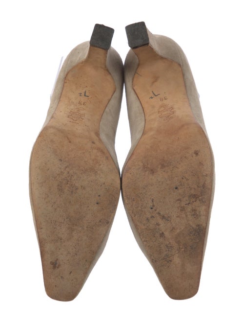 Manolo Blahnik Suede Pumps