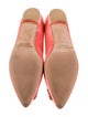 Manolo Blahnik Hangisi Satin Ballet Flats