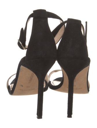 Manolo Blahnik Chaos Suede Sandals