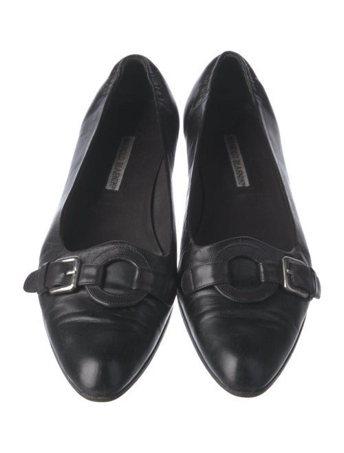 Manolo Blahnik Leather