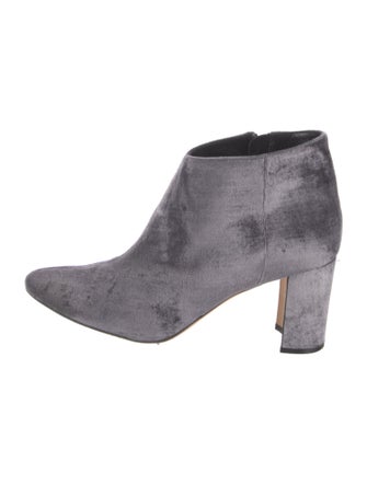 Manolo Blahnik Velvet Boots