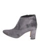 Manolo Blahnik Velvet Boots