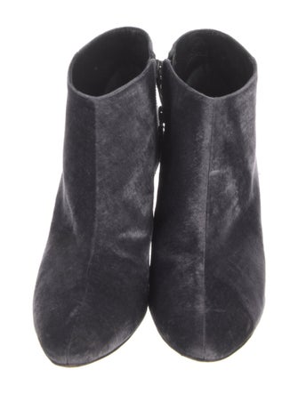 Manolo Blahnik Velvet Boots