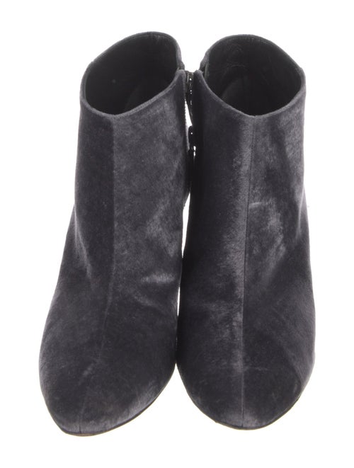 Manolo Blahnik Velvet Boots