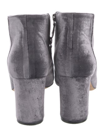 Manolo Blahnik Velvet Boots