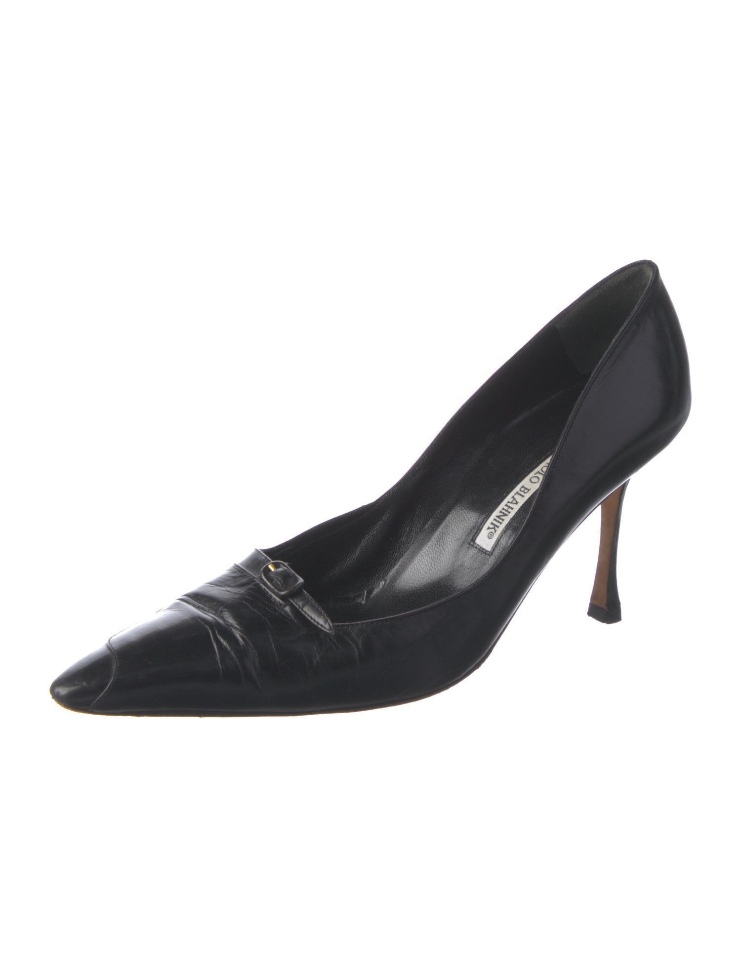 Manolo Blahnik Leather Pumps
