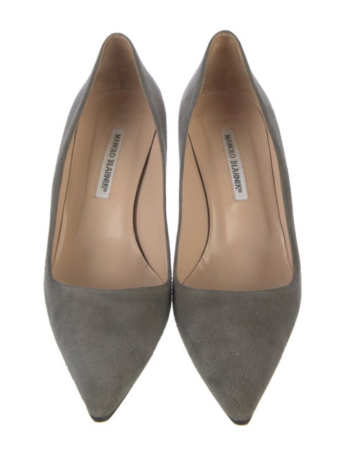 Manolo Blahnik BB 70 Suede Pumps