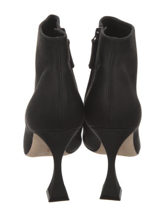 Manolo Blahnik Cantita Satin Boots