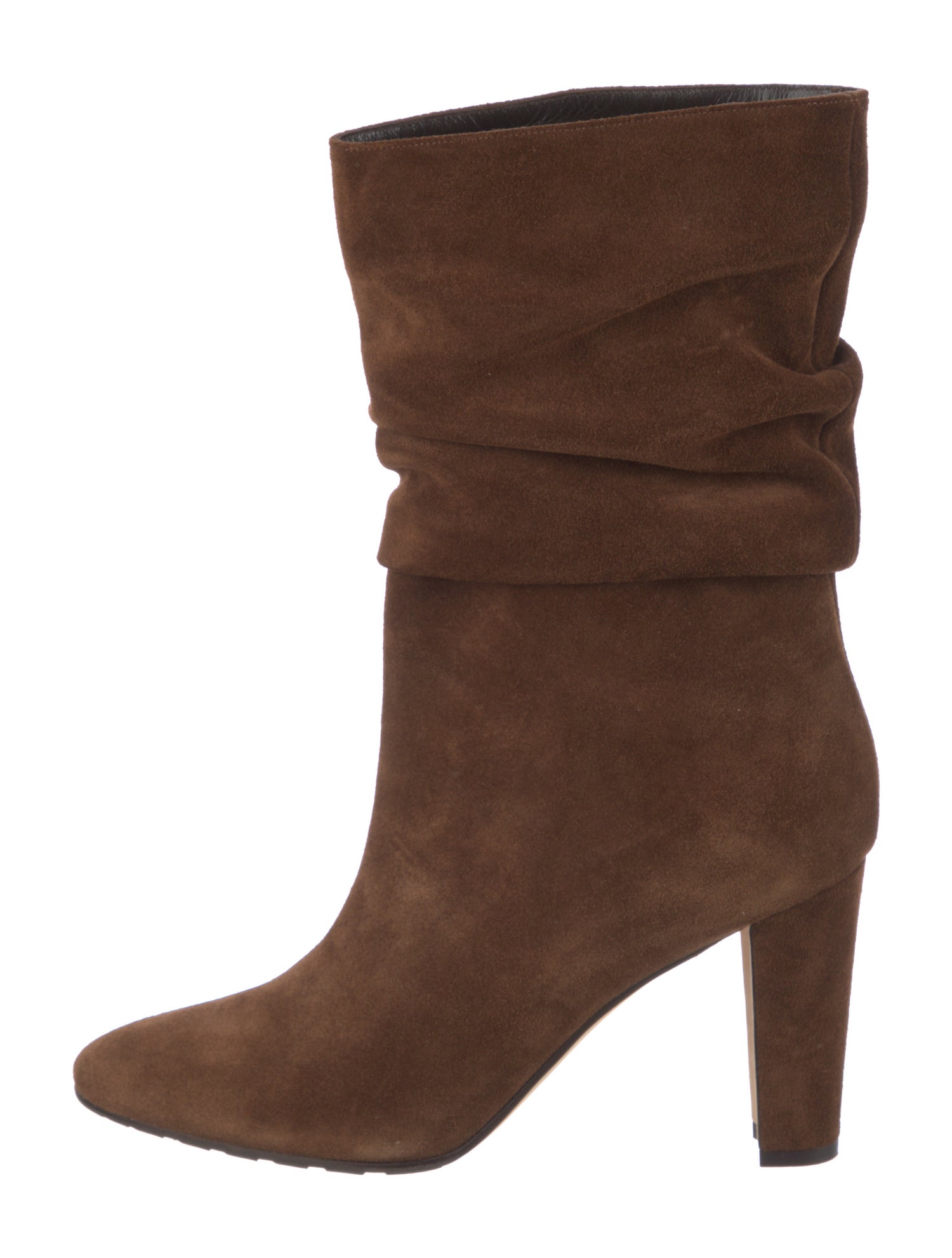 Manolo Blahnik Calasso Suede Slouch Boots