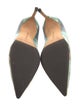 Manolo Blahnik Snakeskin Tie-Dye Print Pumps