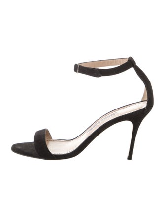 Manolo Blahnik Chaos Suede Sandals