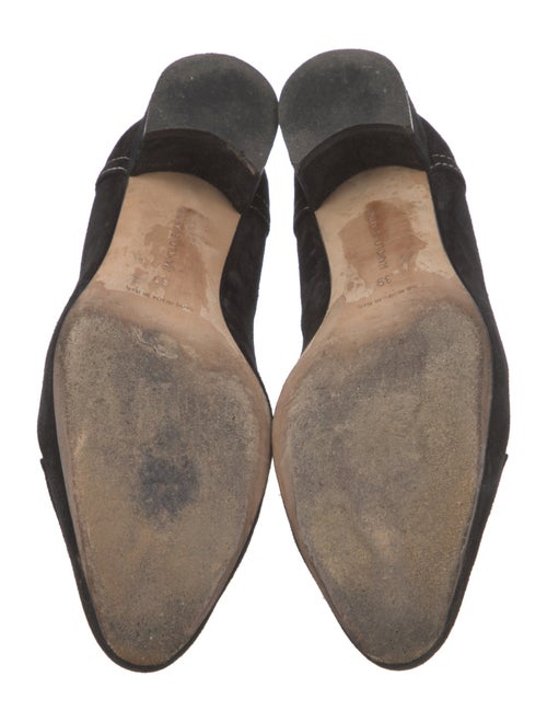 Manolo Blahnik Suede Pumps