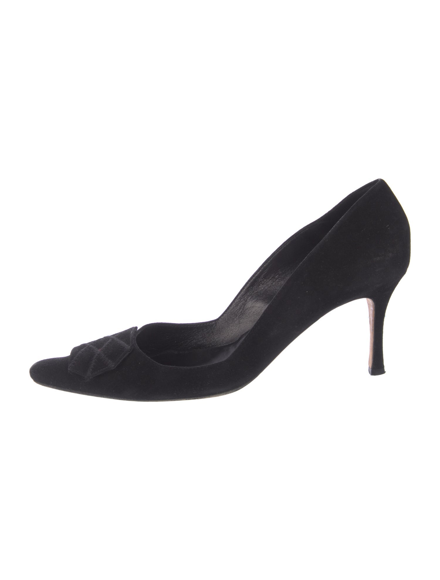 Manolo Blahnik Suede Pumps