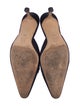 Manolo Blahnik Versailles Suede Mules
