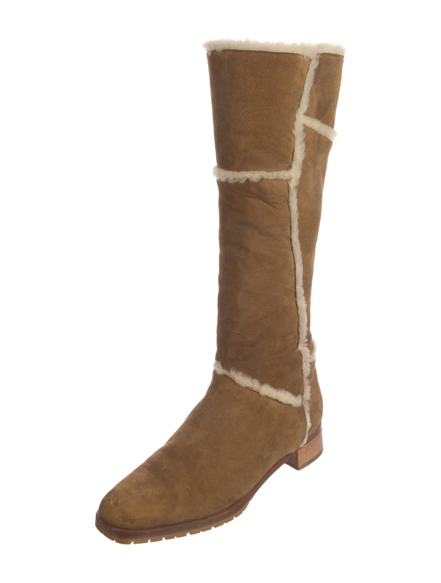 Manolo Blahnik Suede Riding Boots