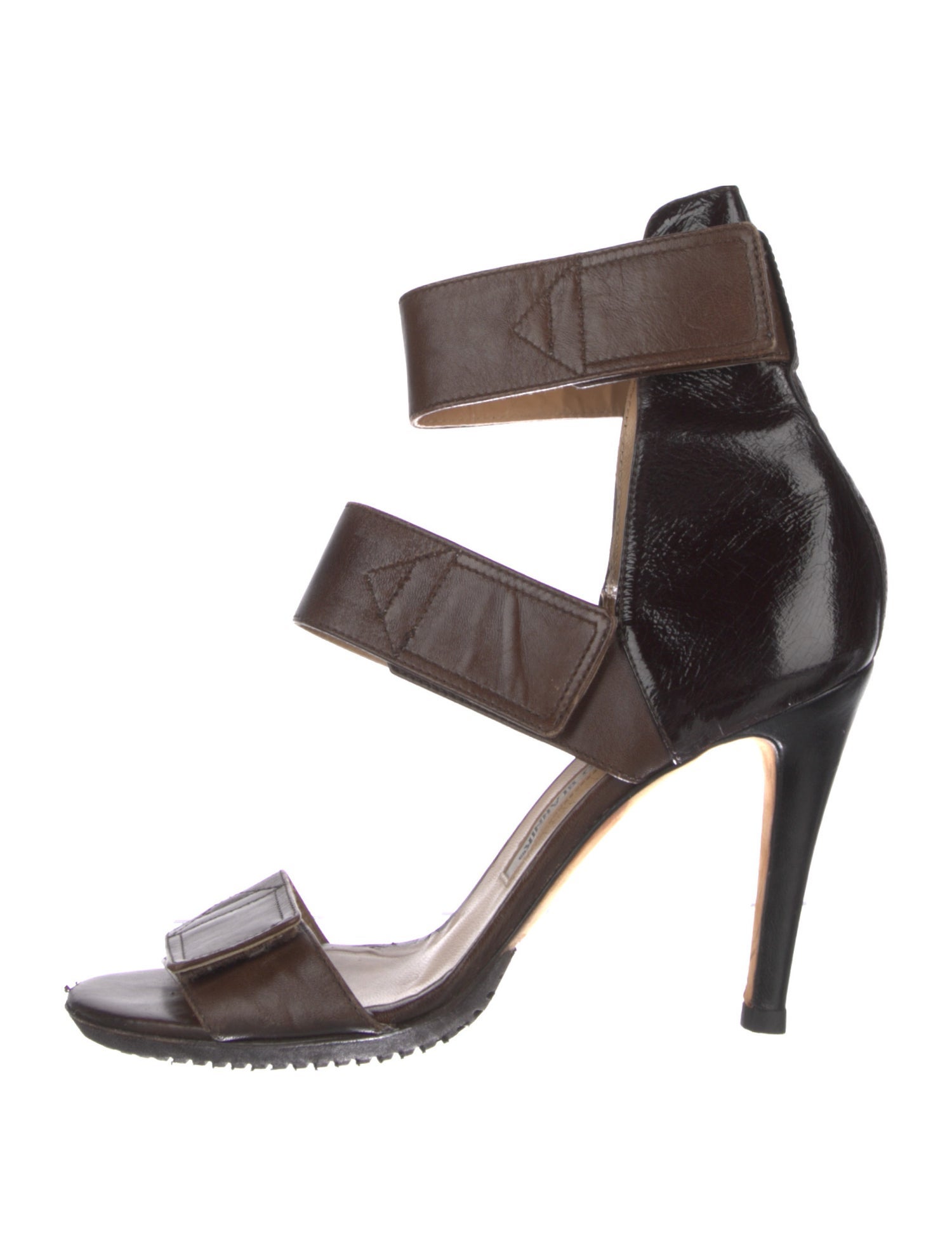 Manolo Blahnik Leather Sandals