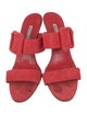 Manolo Blahnik Gable Suede Slides