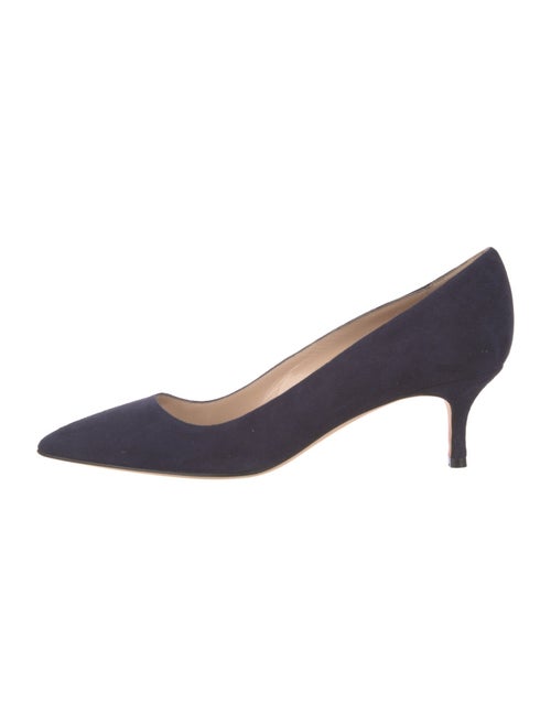 Manolo Blahnik Suede Pumps