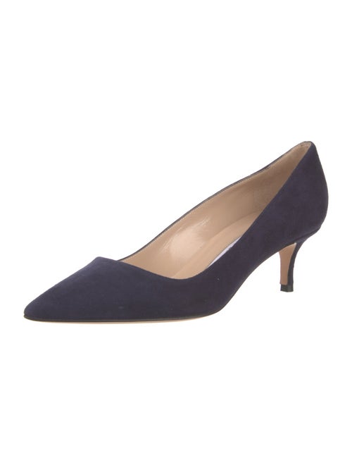 Manolo Blahnik Suede Pumps
