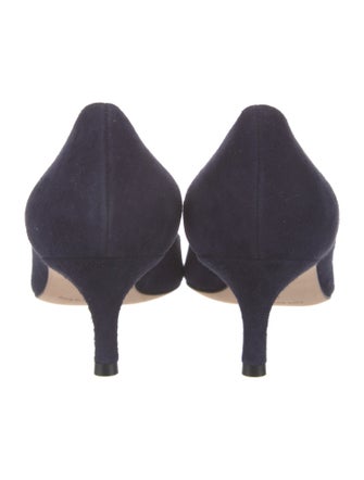 Manolo Blahnik Suede Pumps