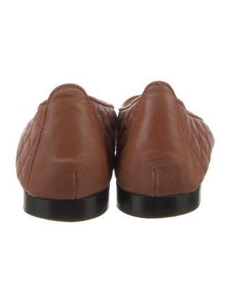 Manolo Blahnik Giungla Leather Flats