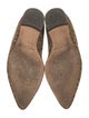 Manolo Blahnik Srilasfla Suede Ballet Flats