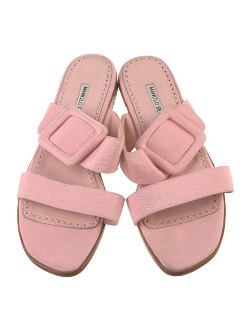 Manolo Blahnik Slides
