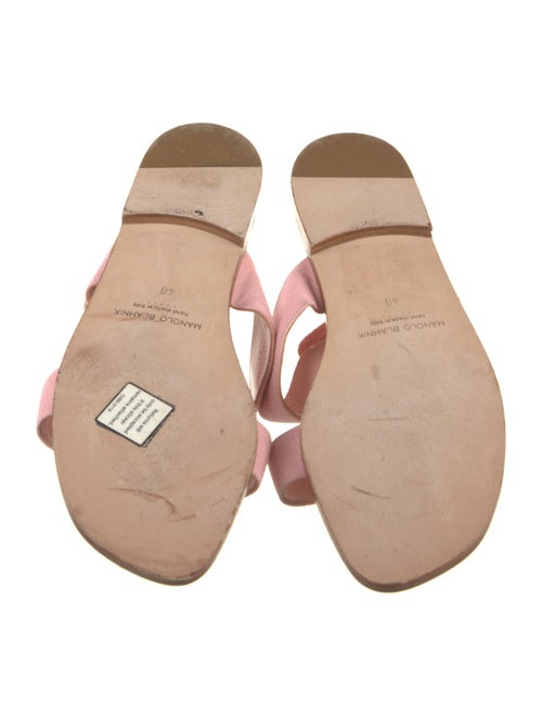Manolo Blahnik Slides