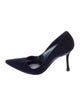 Manolo Blahnik Suede Pumps
