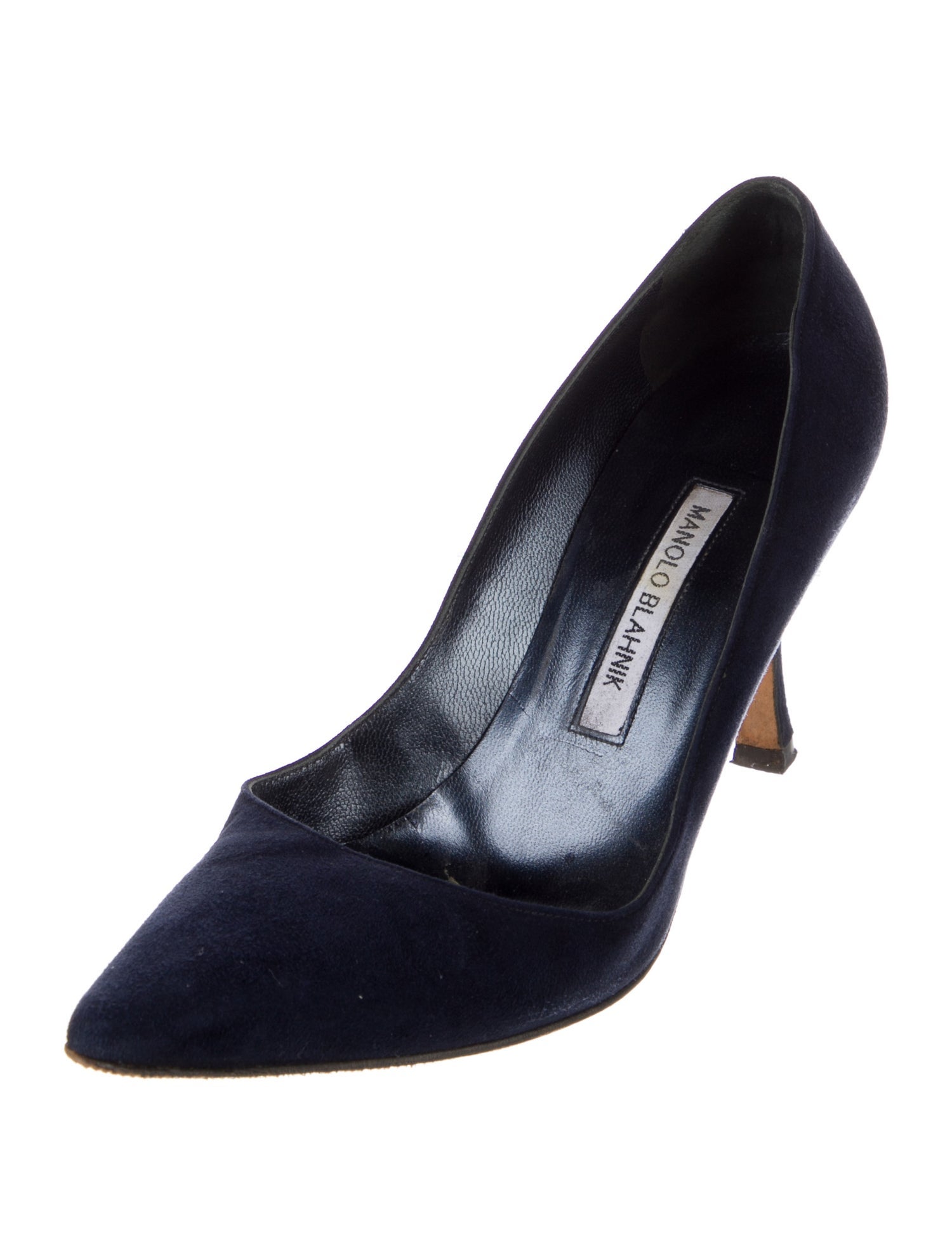 Manolo Blahnik Suede Pumps