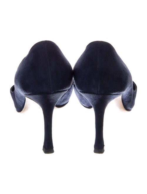 Manolo Blahnik Suede Pumps