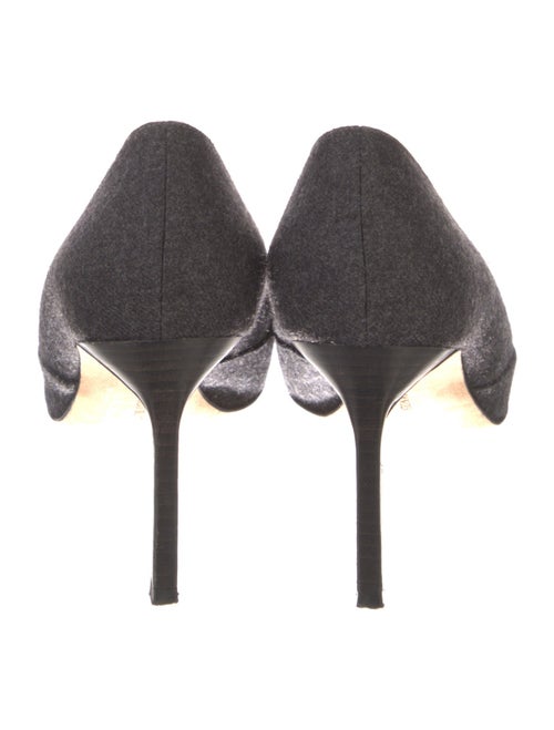 Manolo Blahnik Wool Pumps